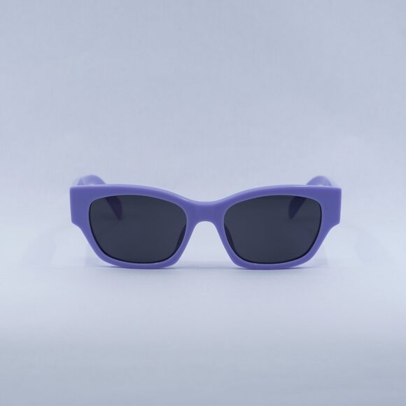 ?️ New Celine CL40197U 78A Sunglasses - Shiny Lilac Frame, Smoke Lenses main image 7
